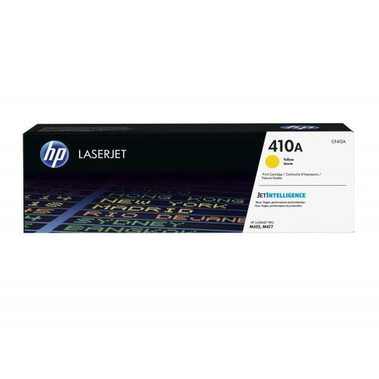 HP TONER GIALLO 2300PAG PER LJ PRO M452 M477, 410A [CF412A]