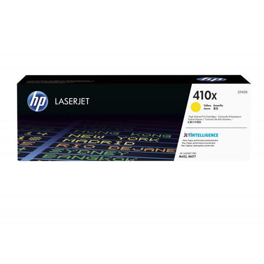 HP TONER GIALLO 5000PAG PER LJ PRO M452 M477, 410X [CF412X]