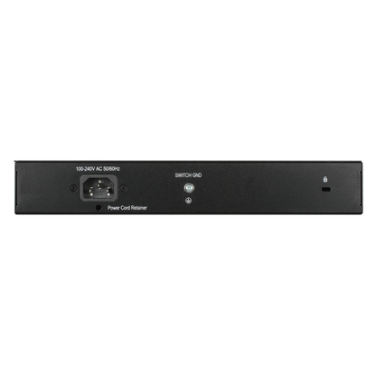 D-LINK SWITCH 8 PORTE GIGABIT POE DESKTOP RACK MOUNTABLE [DGS-1008MP]