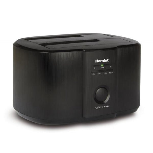 Hamlet USB 3.0 Docking Station per hard disk sata da 2,5'' o 3,5'' usb 3.0 [HXDD2535CLN]