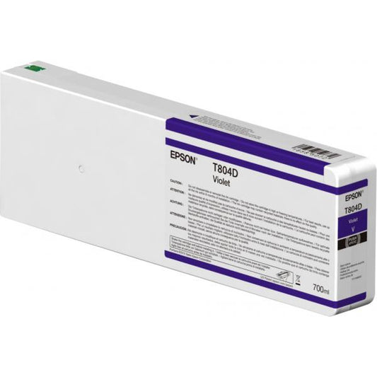 Epson Singlepack Violet T804D00 UltraChrome HDX 700ml [C13T804D00]