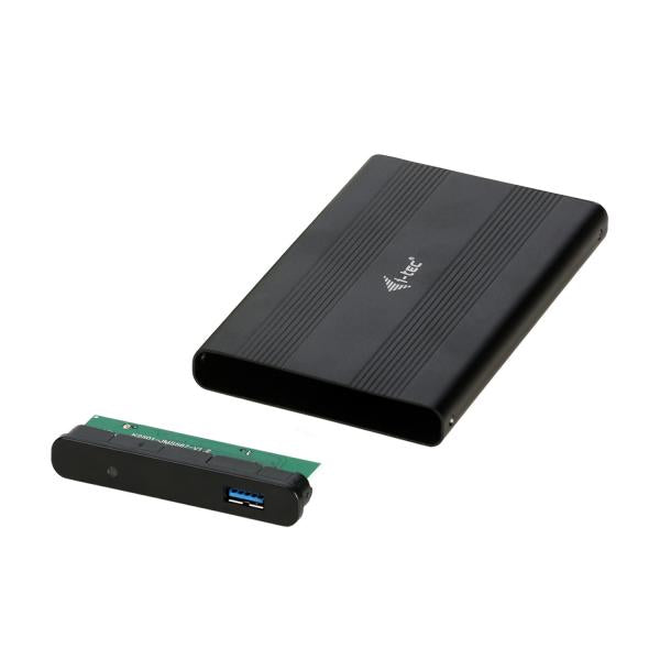 I-TEC BOX ESTERNO ALUBASIC 2,5 HDD USB 3.0 BLACK [MYSAFEU312]