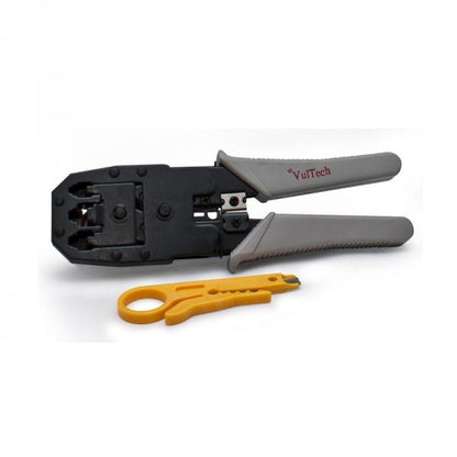 Vultech Crimper with cable stripper RJ45-RJ11-RJ12 [CRI-01]