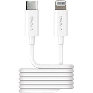 CABLE USB-C A LIGHTNING 2PW [2PUC1M03W]