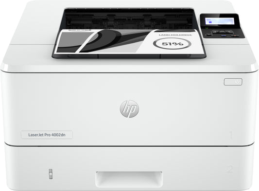 HP STAMP. LASER A4 B/N, LASERJET PRO 4002DN, SERIE 4000, 40PPM, FRONTE/RETRO, USB/LAN [2Z605F]