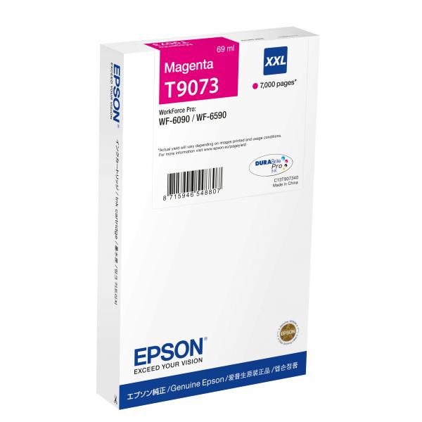 EPSON CART. INK MAGENTA XXL PER WF-6XXX [C13T907340]