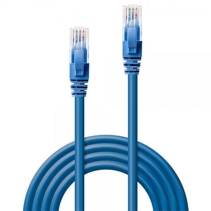 LINDY CAT. CABLE 6 U/UTP BLUE 0.3M [48015]