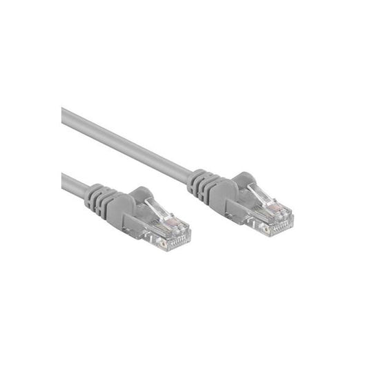 Cable de red Ethernet Hamlet Plug&amp;Play categoría 5E UTP de 3 metros con conectores RJ45 macho-macho [HCB30UTP5E]