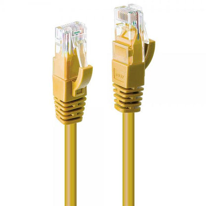 LINDY CAT.6 U/UTP CABLE YELLOW 2M [48063]