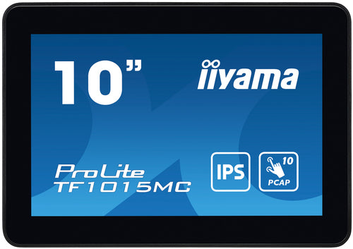 iiyama ProLite TF1015MC-B3 Monitor PC 25,6 cm (10.1") 1280 x 800 Pixel HD LED Touch screen Nero [TF1015MC-B3]