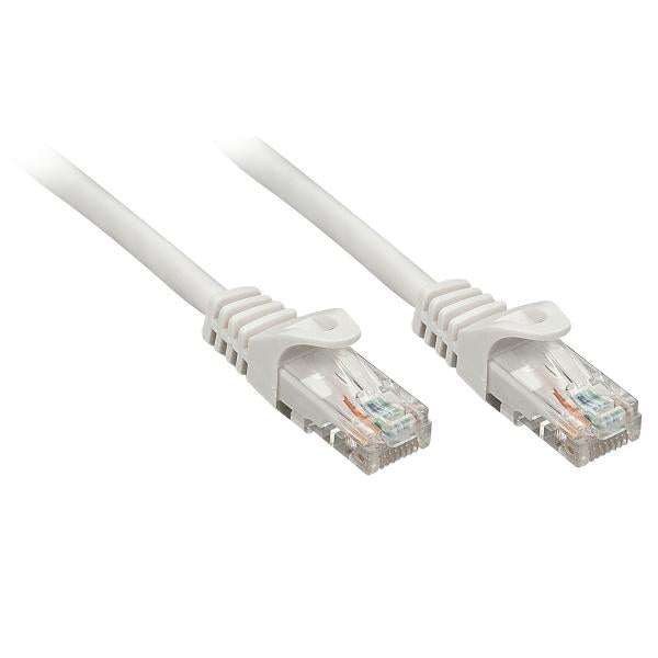 LINDY CAVO DI RETE CAT. 6U/UTP BASIC CONNETTORE RJ45 NON SCHERMATO GUAINA IN PVC 5MT GRIGIO [48165]