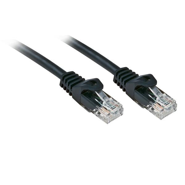 LINDY CAVO DI RETE CAT.6 U/UTP BASIC 2MT CONNETTORE RJ45 NON SCHERMATO NERO [48193]