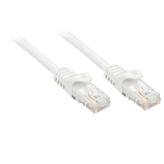 LINDY CAT.6 U/UTP BASIC CABLE WHITE, 0.5M [48201]