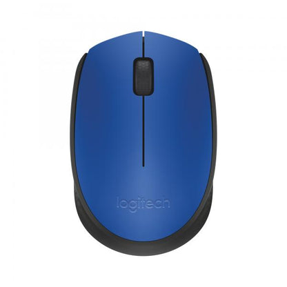 Logitech M171 Blue-K mouse Ufficio Ambidestro RF Wireless Ottico 1000 DPI [910-004640]