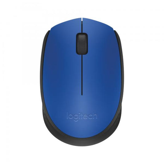 Logitech M171 Blue-K mouse Ufficio Ambidestro RF Wireless Ottico 1000 DPI [910-004640]