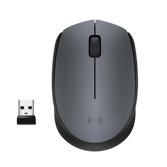 LOGITECH WIRELESS OPTICAL MOUSE M170 GRAY [910-004642]