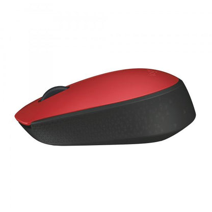 Logitech M171 Red-K mouse Ufficio Ambidestro RF Wireless Ottico 1000 DPI [910-004641]