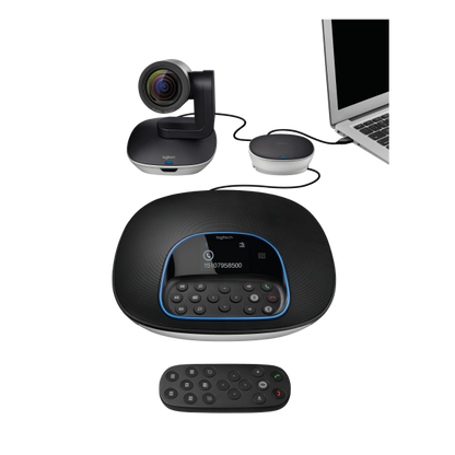 LOGITECH GROUP SISTEMA VIDEOCONFERENCE 1920X1080 30FPS USB [960-001057]