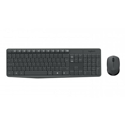 LOGITECH PAQUETE RATÓN + TECLADO INALÁMBRICO MK235 GRIS [920-007913]