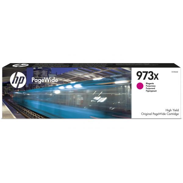 HP Cartuccia magenta ad alta capacità originale 973X PageWide [F6T82AE]