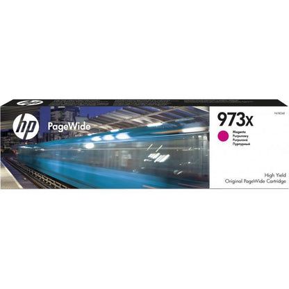 HP Cartuccia magenta ad alta capacità originale 973X PageWide [F6T82AE]