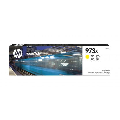 HP Cartuccia giallo ad alta capacità originale 973X PageWide [F6T83AE]