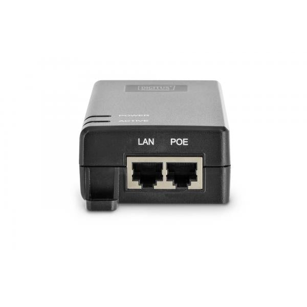 Digitus Gigabit Ethernet PoE+ Injector - 802.3at Power Pins:4/5(+) - 7/8(-) - 30W [DN-95103-2]