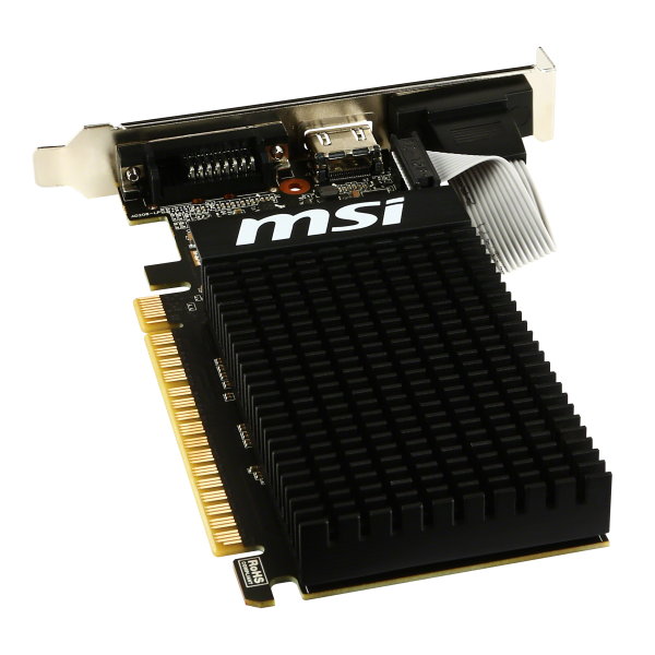 Tarjeta de video MSI V809-2000R NVIDIA GeForce GT 710 2 GB GDDR3 [GT7102GD3HLP] 