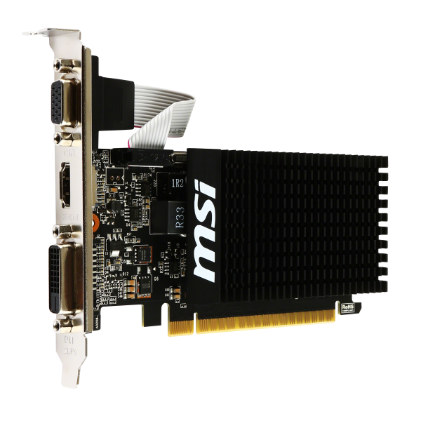 Tarjeta de video MSI V809-2000R NVIDIA GeForce GT 710 2 GB GDDR3 [GT7102GD3HLP] 