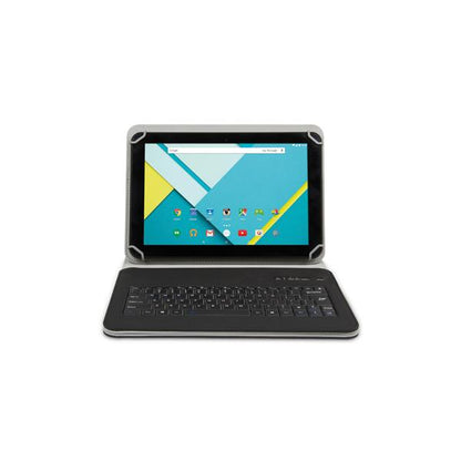 Hamlet Universal Cover 101 KBT2 funda universal con teclado bluetooth extraíble para tablet de 19,1'' [XPADCV101KBT2]