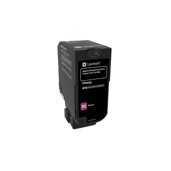 Lexmark 74C2SM0 cartucho de tóner 1ud Original Magenta [74C2SM0] 