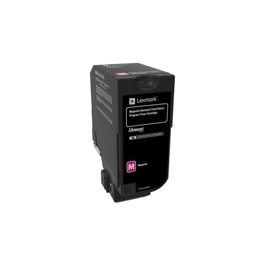 Lexmark 74C2SM0 cartuccia toner 1 pz Originale Magenta [74C2SM0]