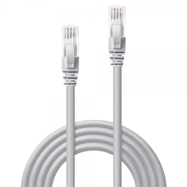 LINDY CAT 6 NETWORK CABLE 0.5MT U/UTP GRAY UNSHIELDED [48001]