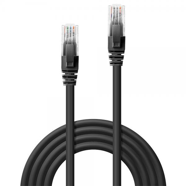 LINDY UTP CABLE CAT.6 0.3M BLACK [48075]