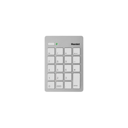Hamlet Numeric Keypad tastierino numerico usb 2.0 argento [XKPADUSV]