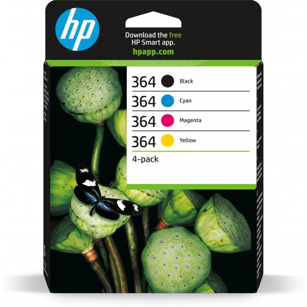 HP CART INK MULTICOLOR (BK + C + M + Y) N.364 [N9J73AE]