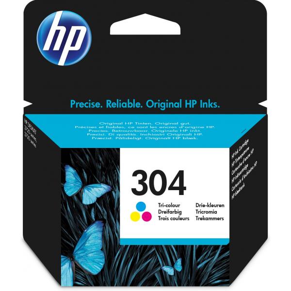 HP CART INK COLORE (C/M/Y) N.304 PER DJ3720/3730 TS [N9K05AE]