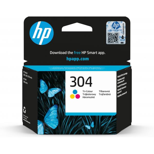 CARRITO HP TINTA COLOR (C/M/A) N.304 PARA DJ3720/3730 TS [N9K05AE]