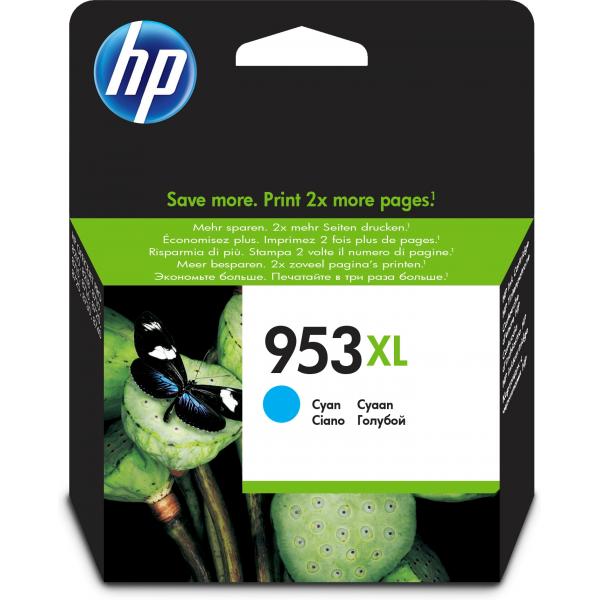 HP CART INK CIANO 953XL PER OJ PRO 8210/8740/8730 TS [F6U16AE]