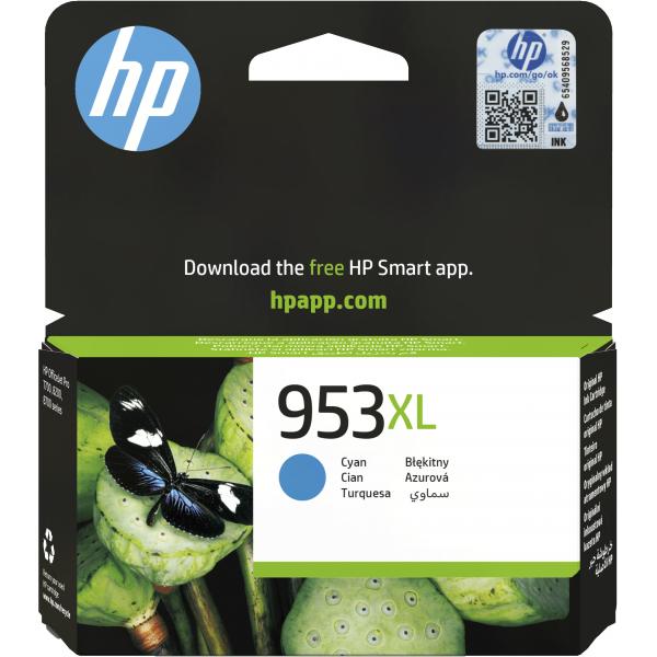 HP CART INK CIANO 953XL PER OJ PRO 8210/8740/8730 TS [F6U16AE]