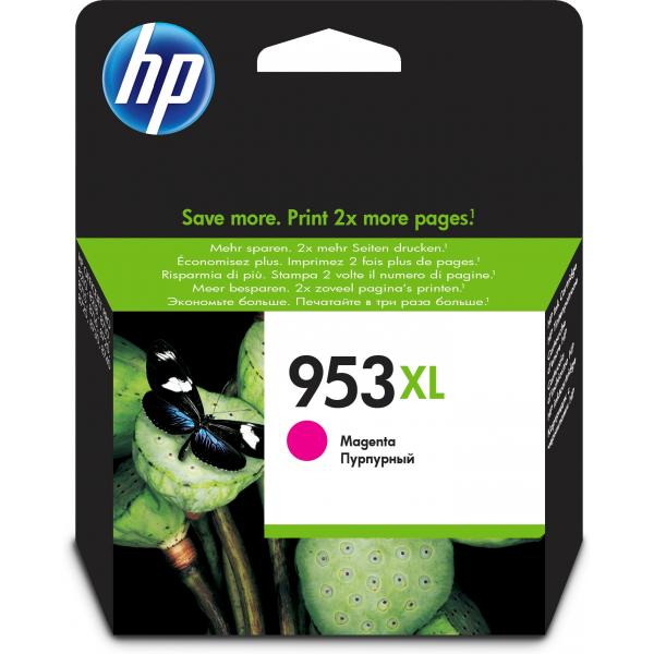 HP Cartuccia inchiostro magenta originale ad alta capacità 953XL [F6U17AE#BGX]