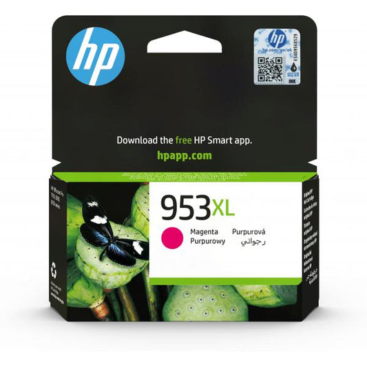 HP Cartuccia inchiostro magenta originale ad alta capacità 953XL [F6U17AE#BGX]