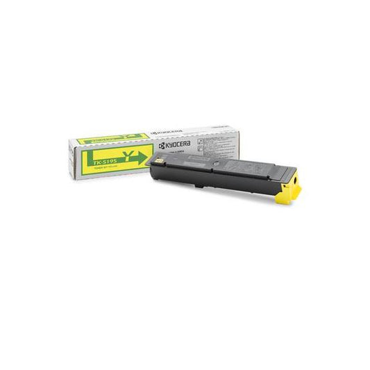 KYOCERA TK-5195Y cartucho de toner 1ud Original Amarillo [1T02R4ANL0] 