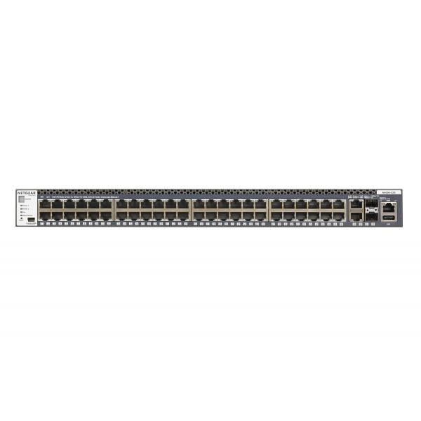 NETGEAR M4300-52G Managed L3 Gigabit Ethernet (10/100/1000) 1U Gray [GSM4352S-100NES] 