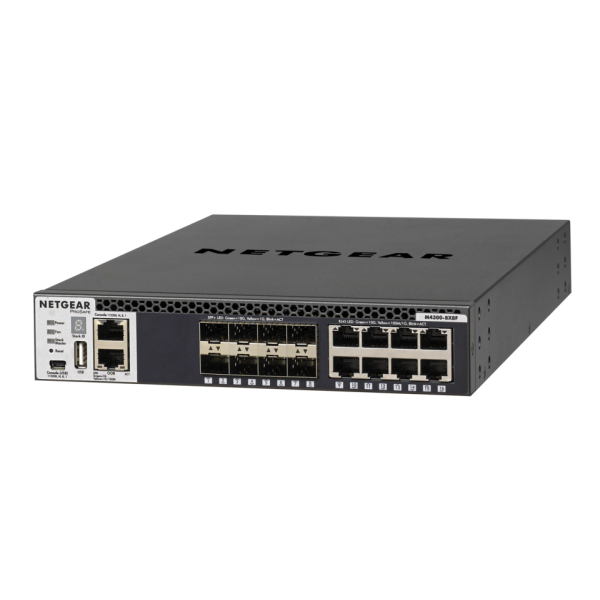 NETGEAR M4300-8X8F Administrado L3 10G Ethernet (100/1000/10000) 1U Negro [XSM4316S-100NES]