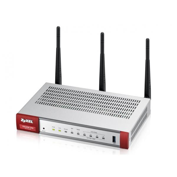Zyxel USG20W-VPN-EU0101F router wireless Gigabit Ethernet Dual-band (2.4 GHz/5 GHz) Grigio, Rosso [USG20W-VPN-EU0101F]