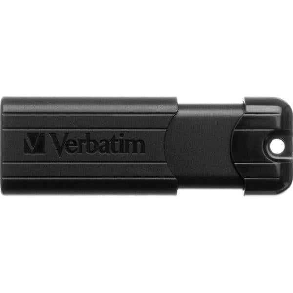 VERBATIM PEN DISK 32GB STORE NGO PINSTRIPE BLACK [049317]