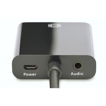 Digitus HDMI to VGA converter adapter Typ A - VGA (D-Sub) connector - 3,5mm audio jack [DA-70461]