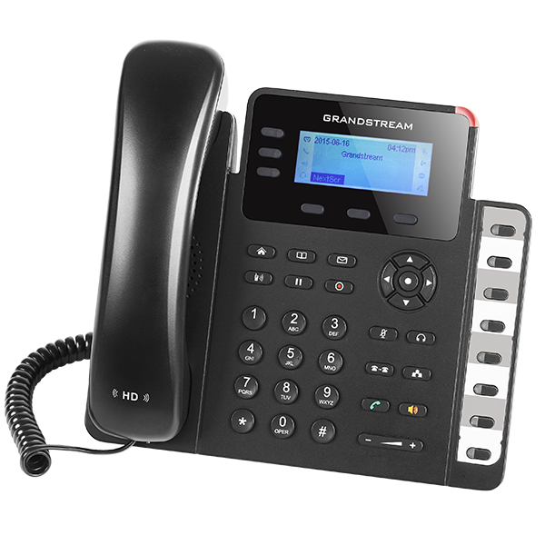 Grandstream GXP-1630, Small Business IP Phone- 3 account SIP, 3 tasti linea, 8 BLF, 2 porte PoE Gigabit GXP-1630 [GXP-1630]