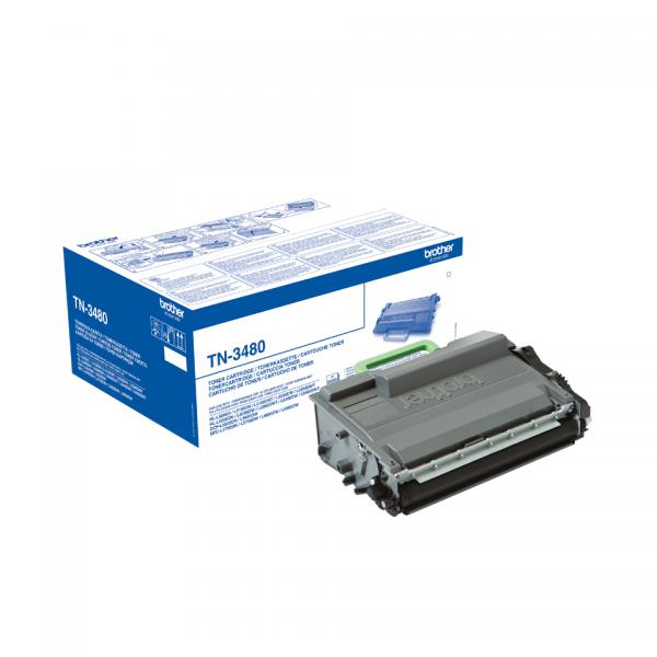 Brother TN3480 Toner Cartridge Black High Yield contract toner [TN3480P]